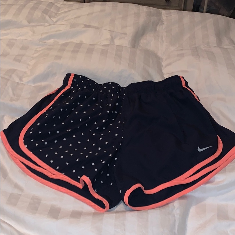 Nike dry for running shorts.